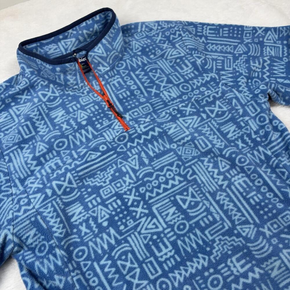Chubbies Sweatshirt Pullover Men 2XL Blue Fleece Zip Pockets Graphic Print